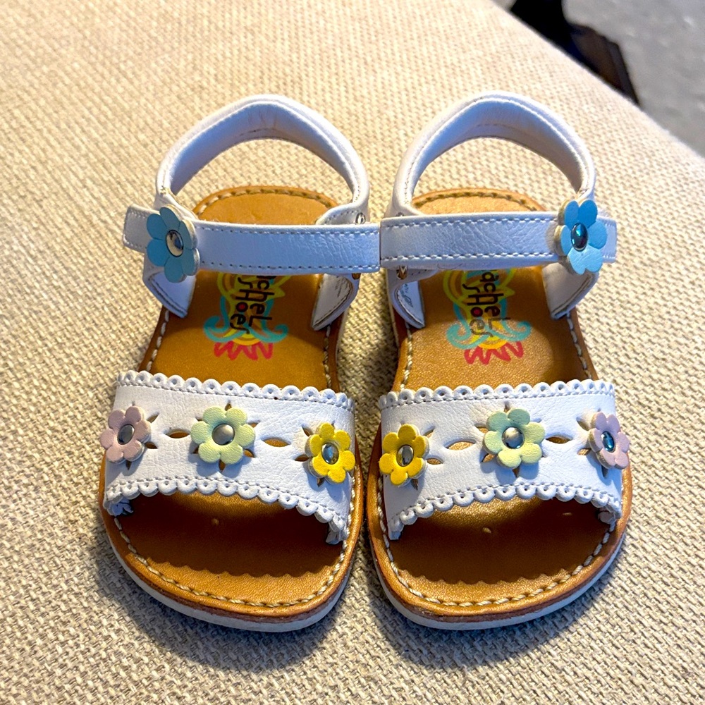 Rachel Toddler Girls Floral Band Sandals